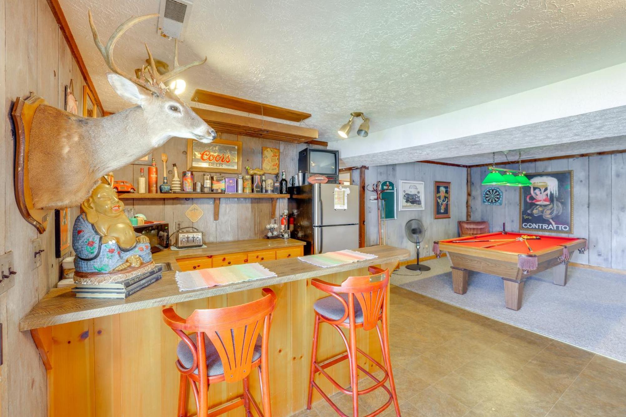Smith Mountain Lake Retreat With Private Beach! Huddleston Εξωτερικό φωτογραφία